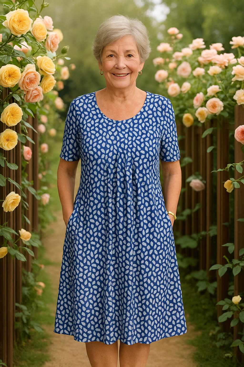 LARA – BLOOM HAVEN DRESS