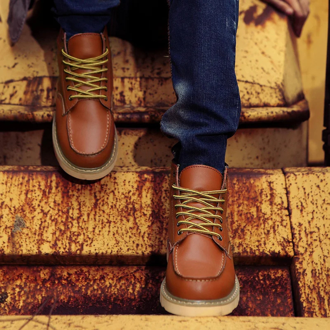 Cole™ | Vintage Vegan Leather Boots