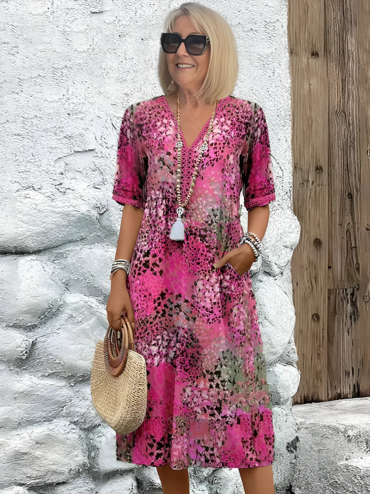 FREYA – BLOOM HAVEN DRESS