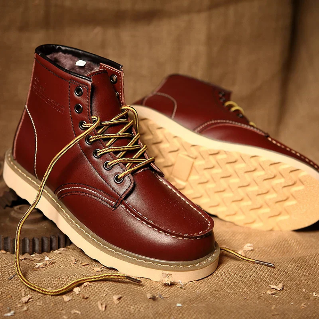 Cole™ | Vintage Vegan Leather Boots