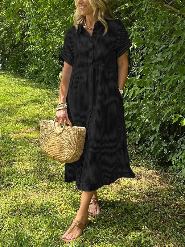 GEORGIA – EASY STRIPE DRESS
