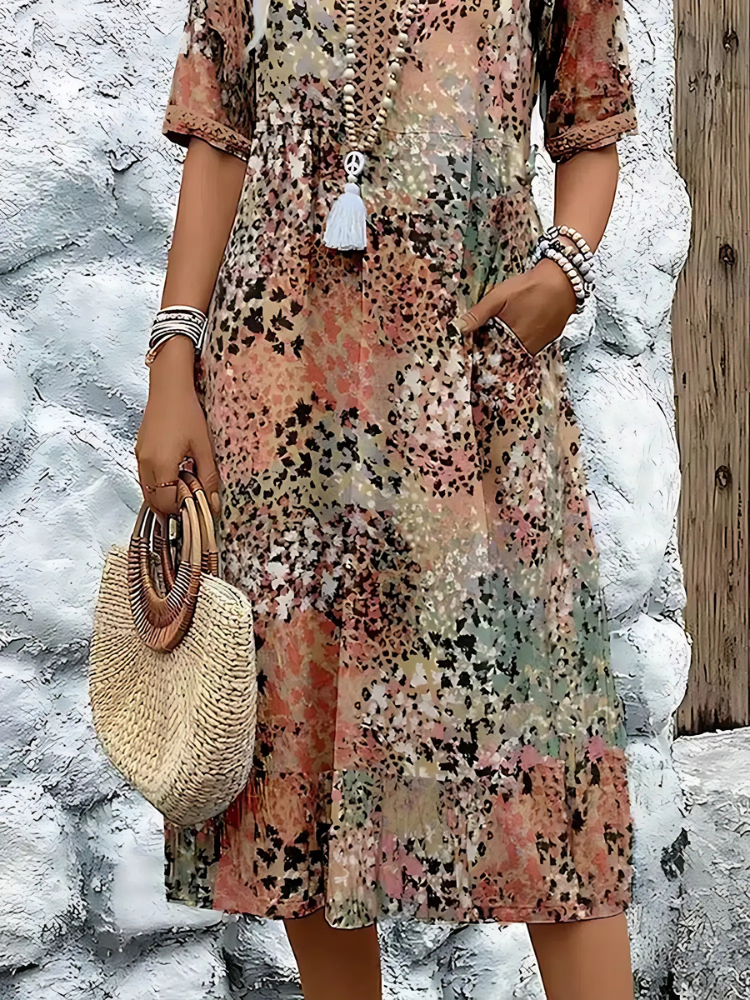 FREYA – BLOOM HAVEN DRESS