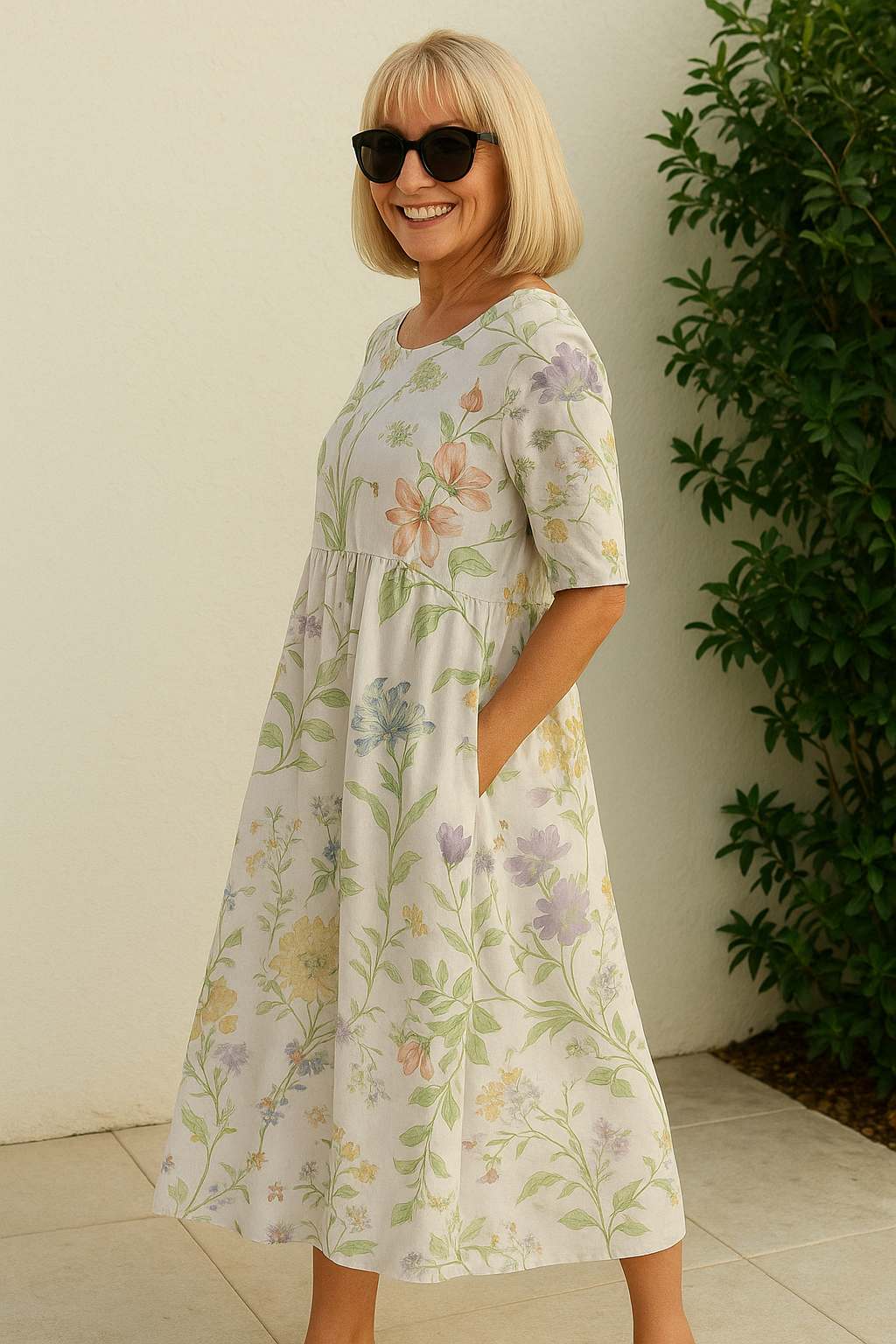 MARTHA – BLOSSOM CHARM MAXI DRESS