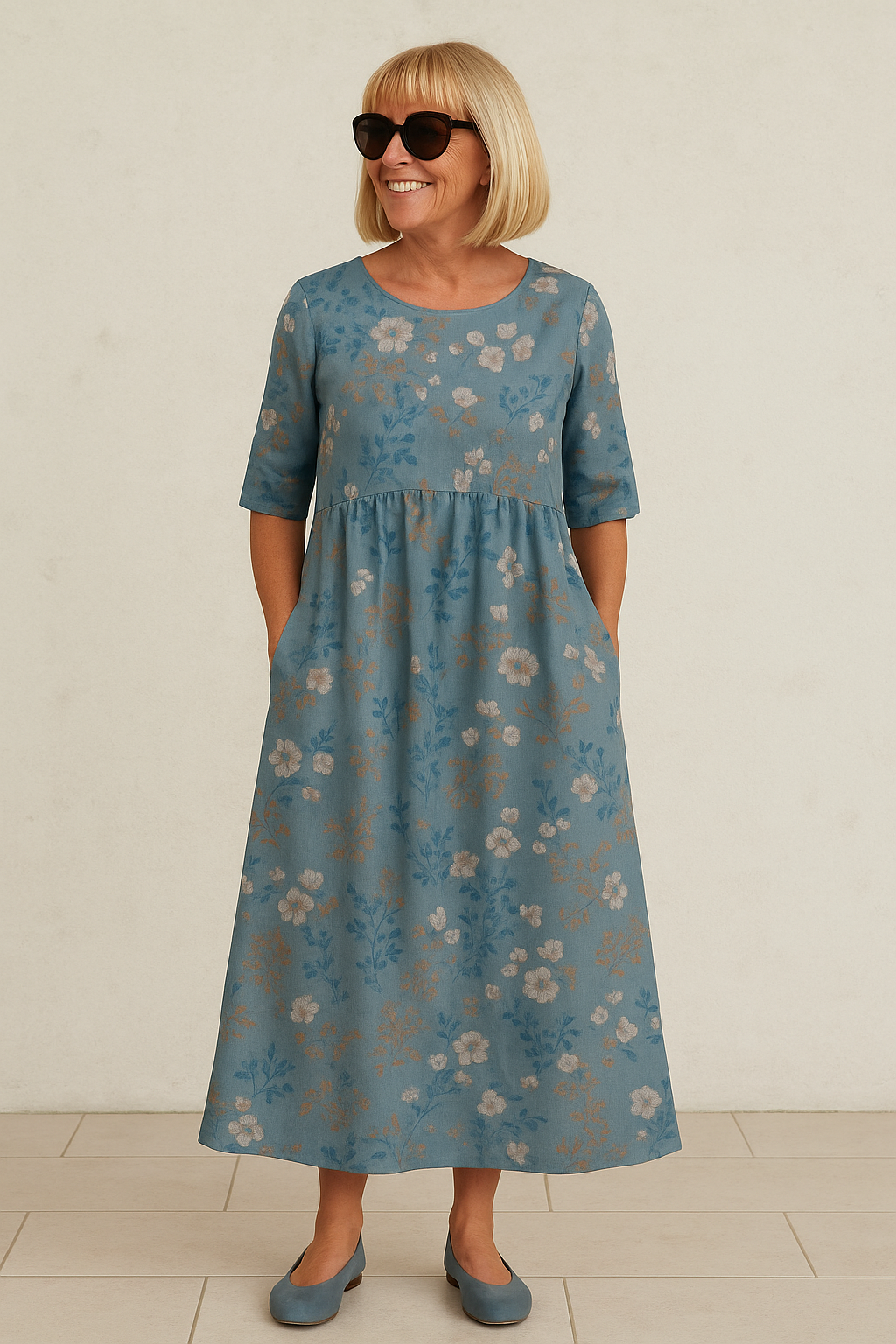 MARTHA – BLOSSOM CHARM MAXI DRESS