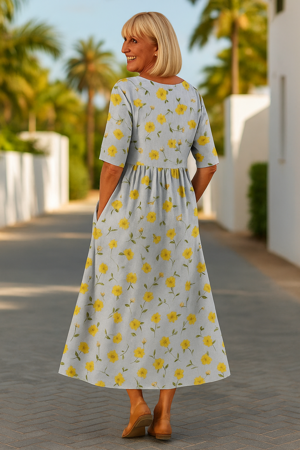 MARTHA – BLOSSOM CHARM MAXI DRESS
