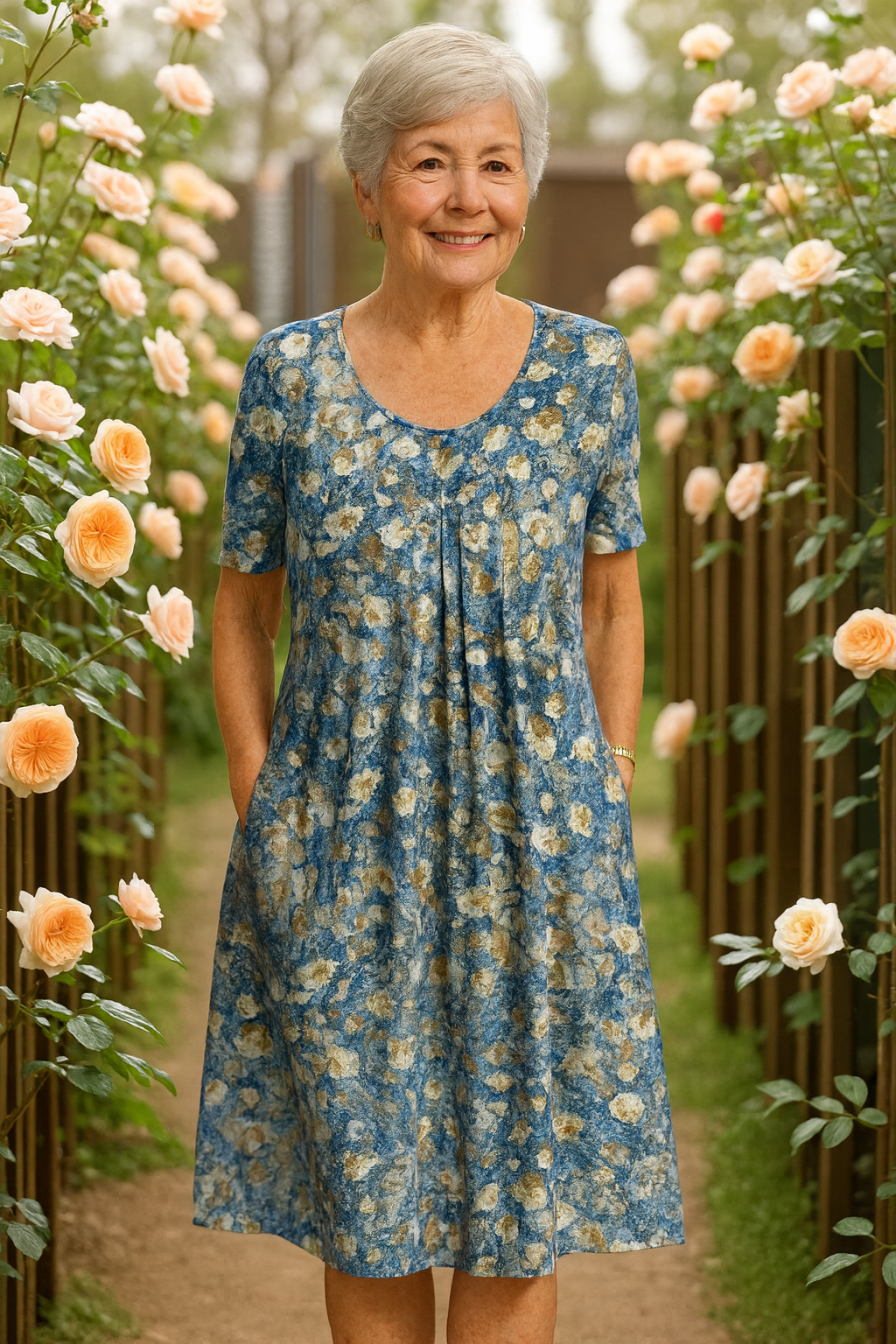 LARA – BLOOM HAVEN DRESS