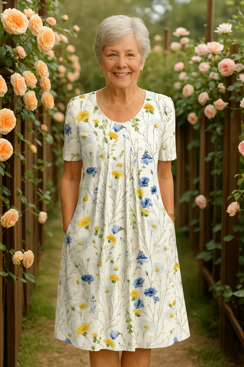 LARA – BLOOM HAVEN DRESS
