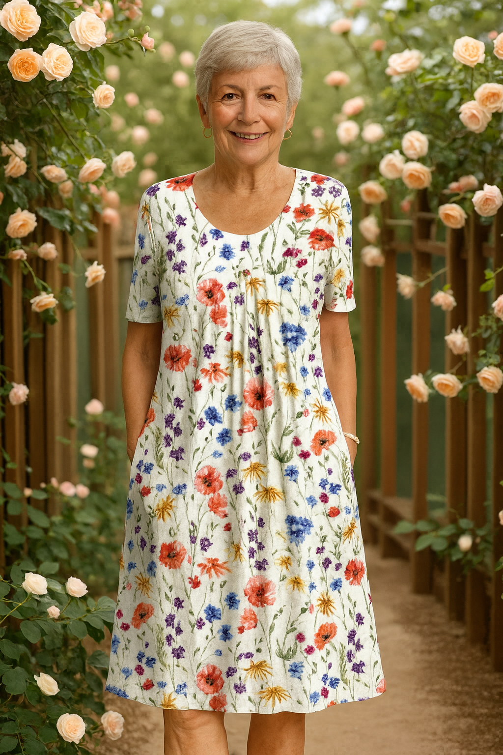 LARA – BLOOM HAVEN DRESS