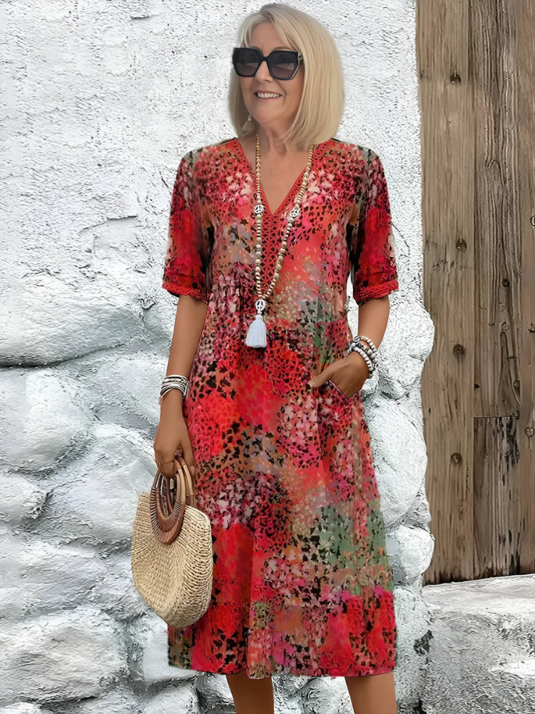 FREYA – BLOOM HAVEN DRESS
