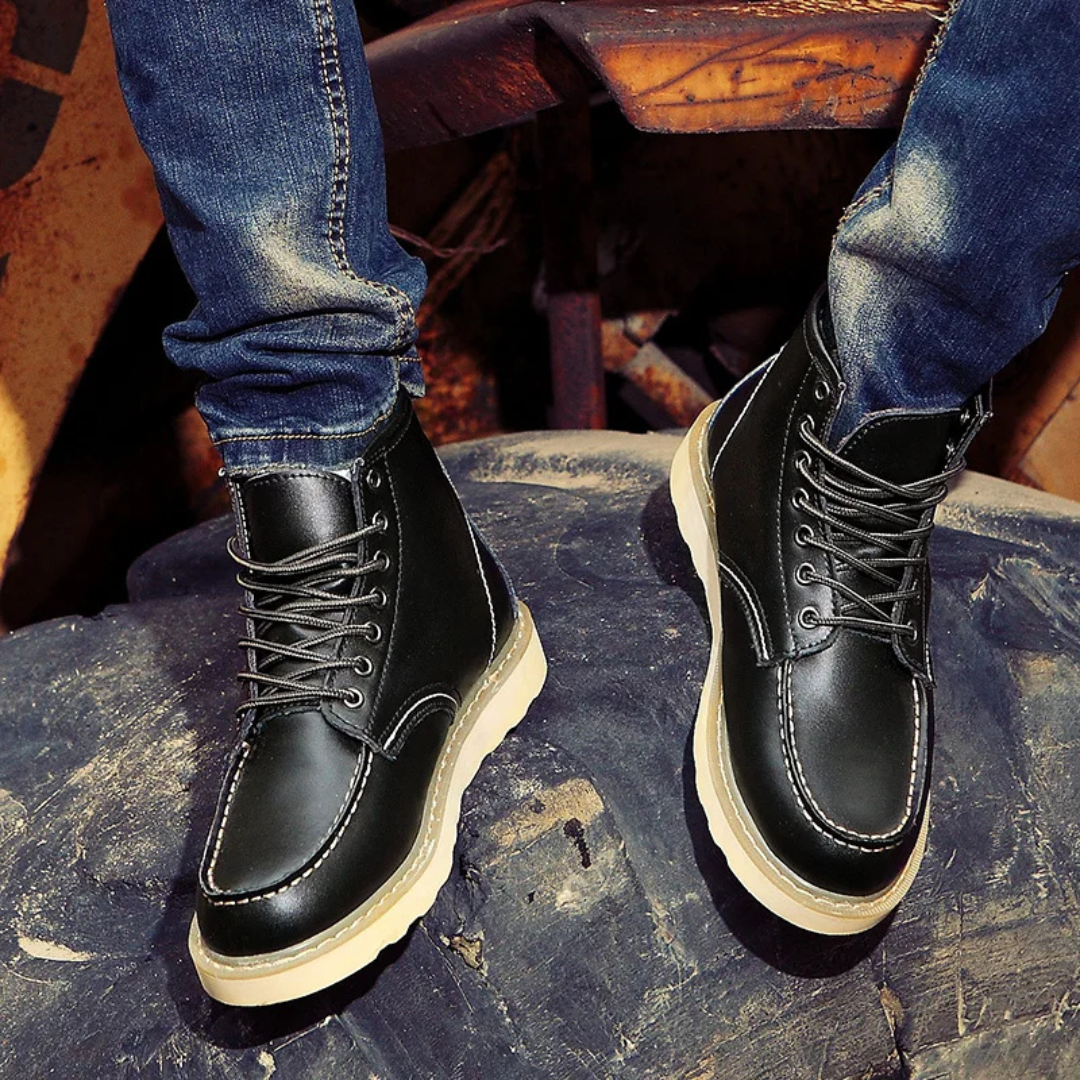 Cole™ | Vintage Vegan Leather Boots