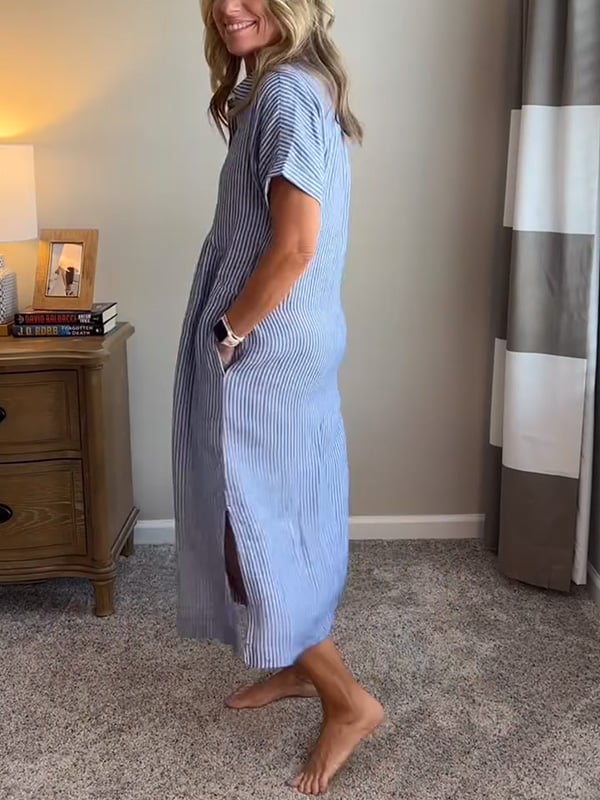 GEORGIA – EASY STRIPE DRESS
