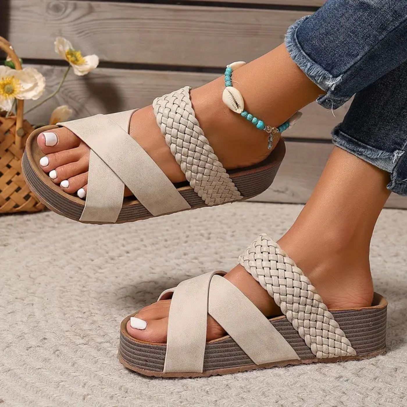 AMELIA – COMFORT STRIDE SANDALS