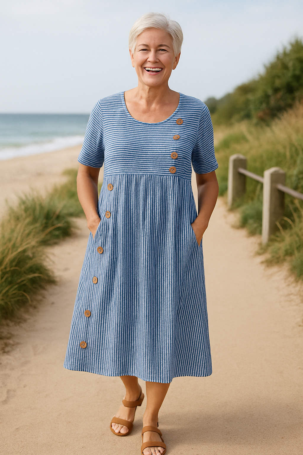 AVA – SEASIDE CHARM DRESS