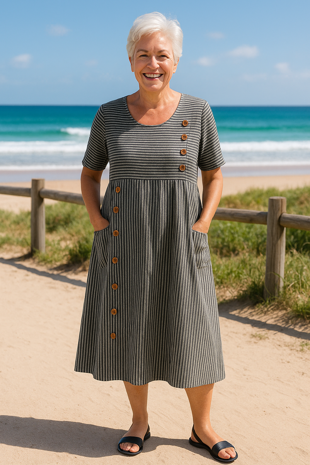 AVA – SEASIDE CHARM DRESS