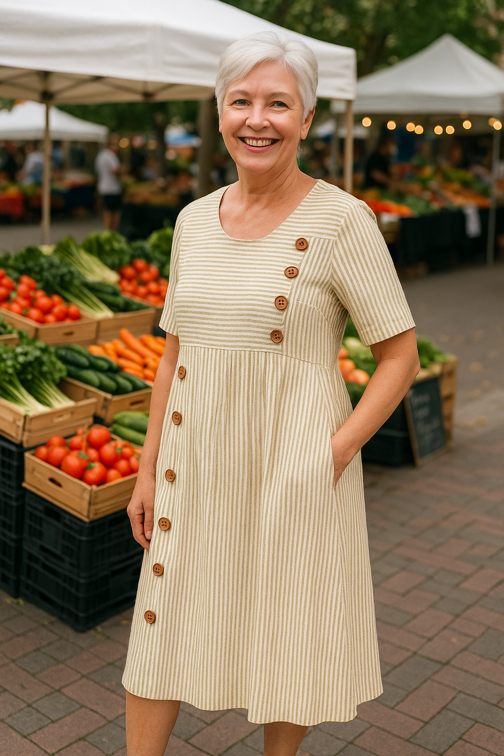 AVA – SEASIDE CHARM DRESS
