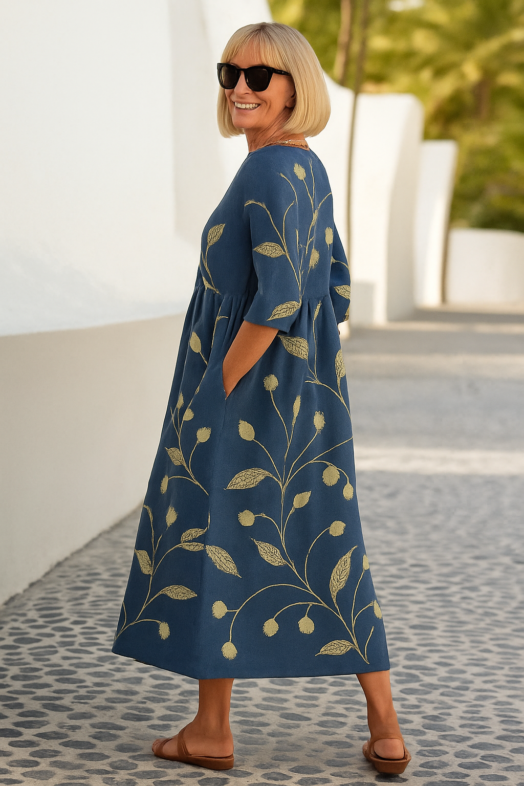 MARTHA – BLOSSOM CHARM MAXI DRESS