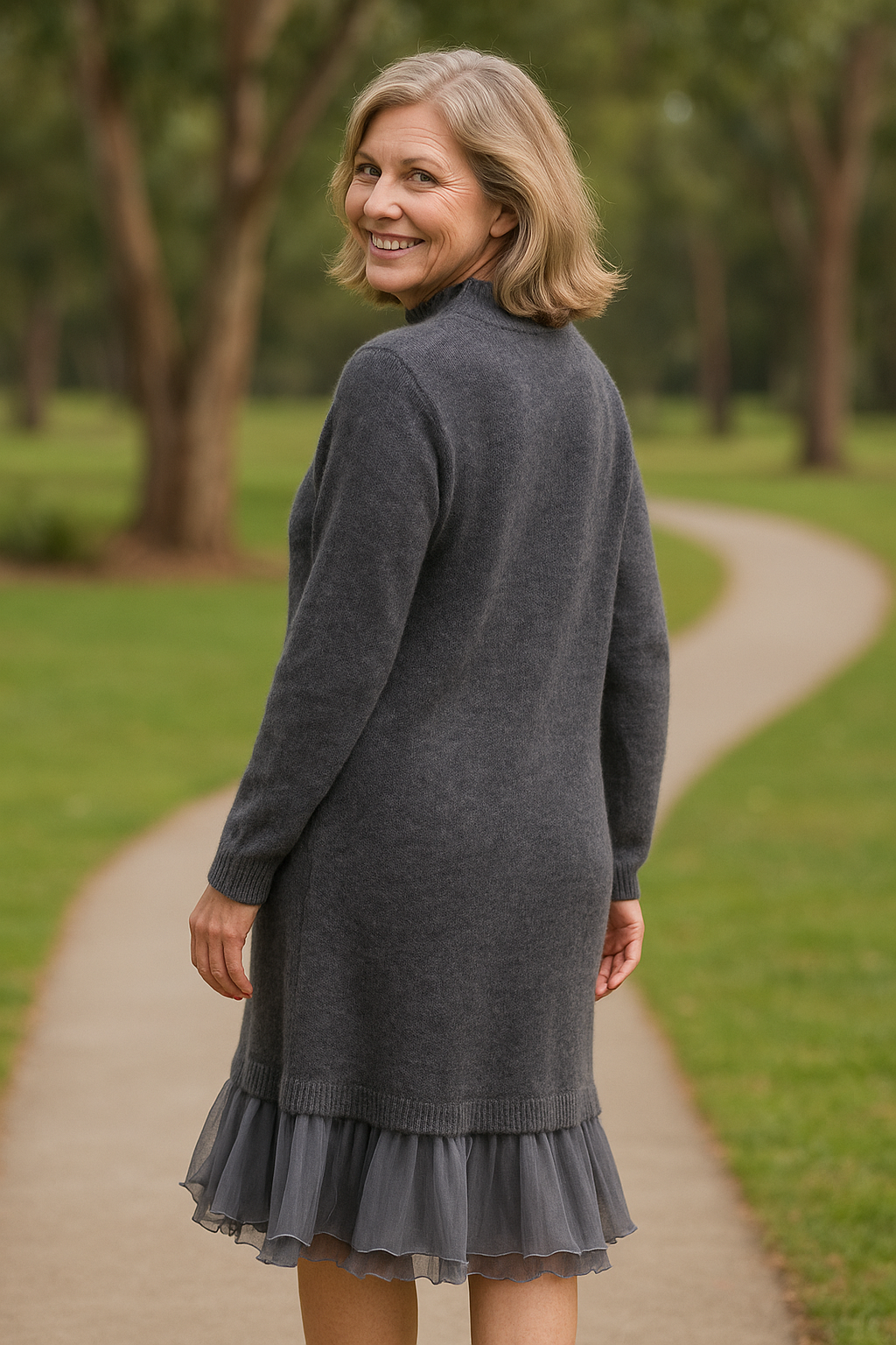 SOPHIA – COZY SWEATER DRESS