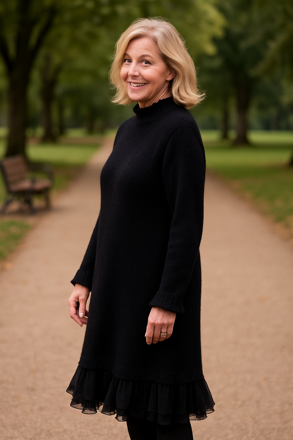 SOPHIA – COZY SWEATER DRESS