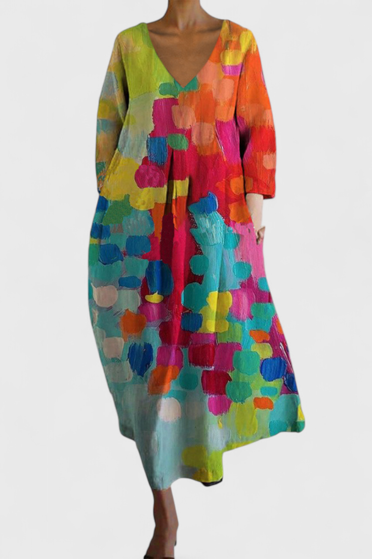 NAOMI – ART BLOOM DRESS