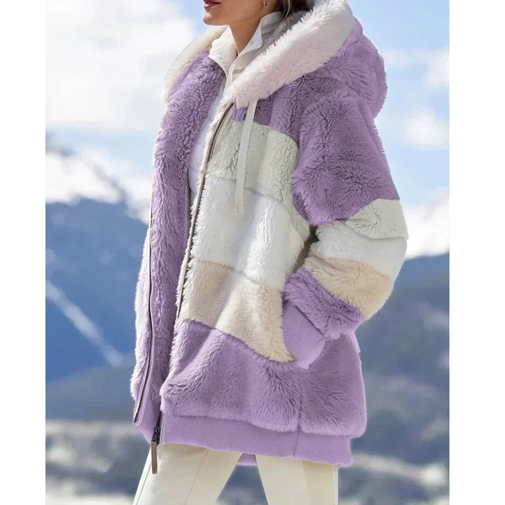 PlaidFusion™ - Women's Hooded Coat