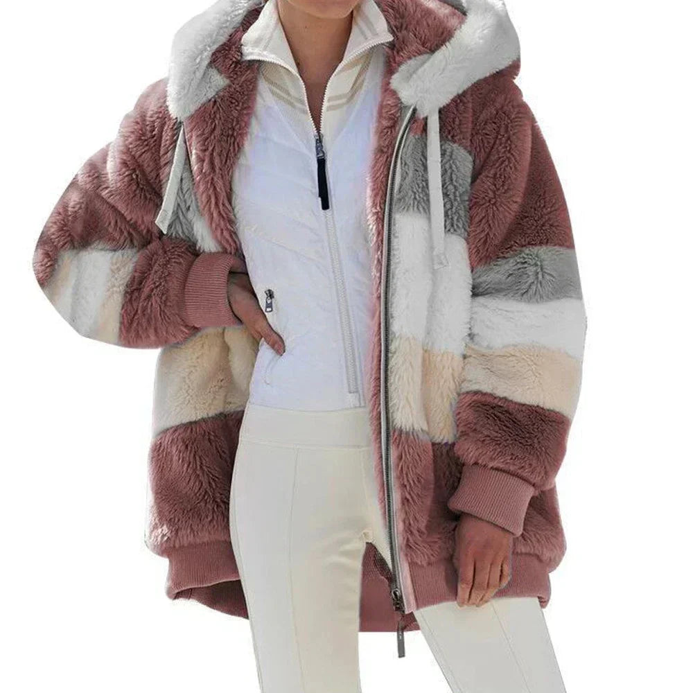 PlaidFusion™ - Women's Hooded Coat