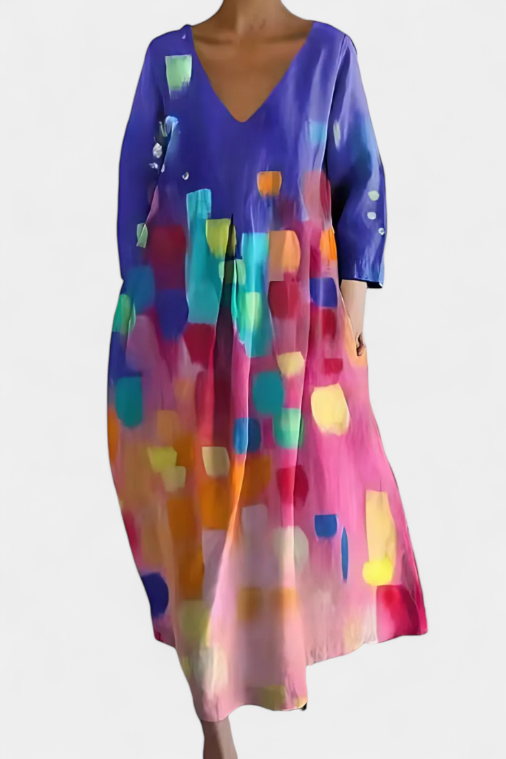 NAOMI – ART BLOOM DRESS