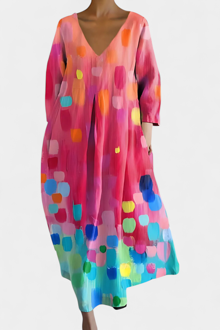 NAOMI – ART BLOOM DRESS